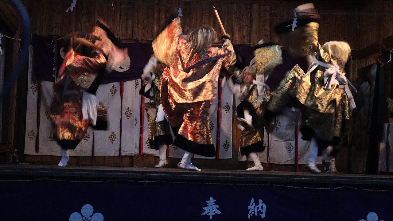 令和4年萩原天神社夏季大祭　長浜神楽保存会『貴見城』