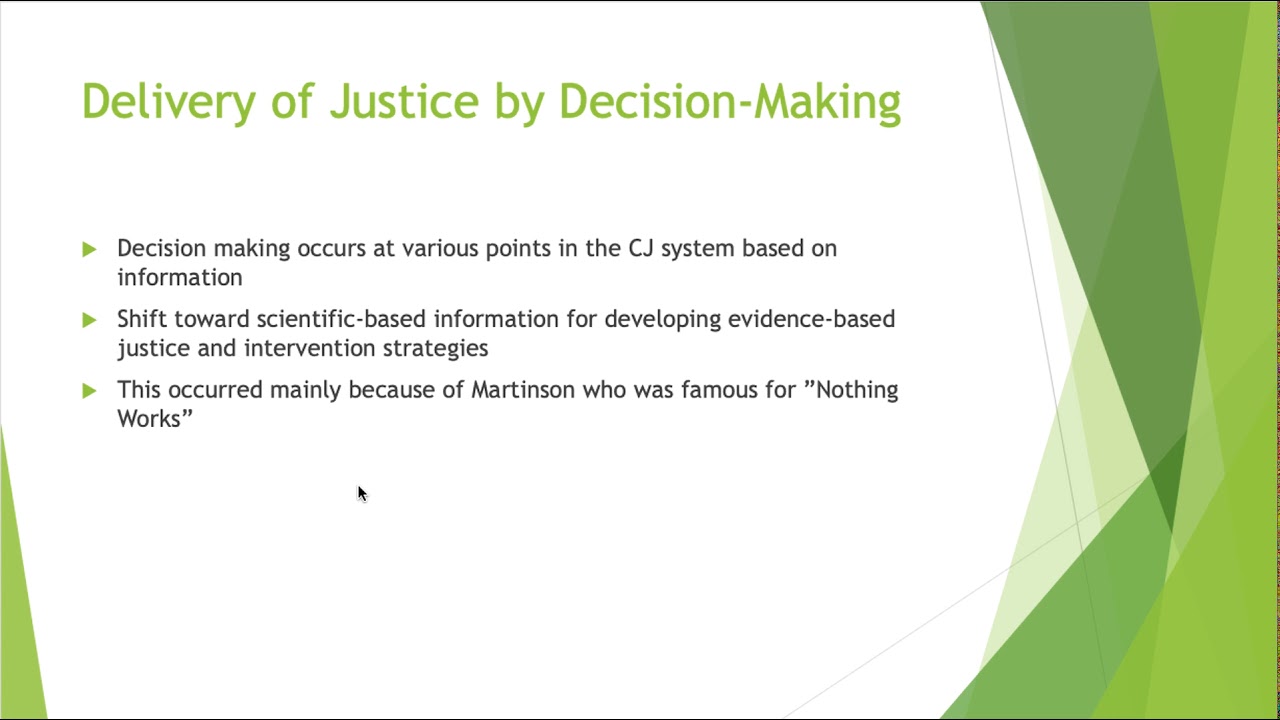 Introduction to Criminal Justice Administration Lecture