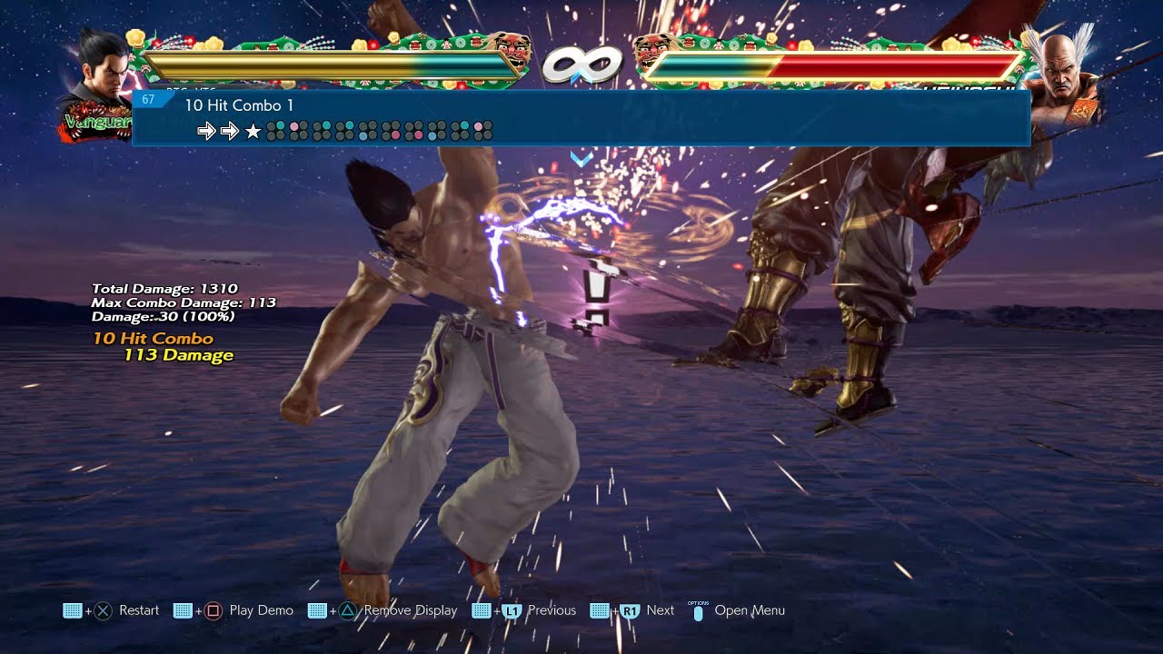 Tekken 7 Kazuya Mishima 10 Hit Combo 1