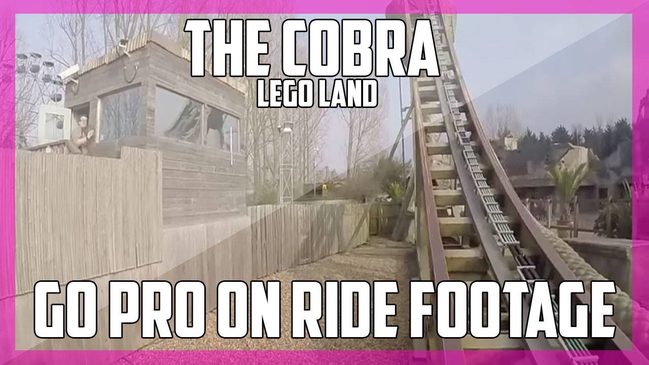 Cobra On Ride GoPro Footage at Chessington
