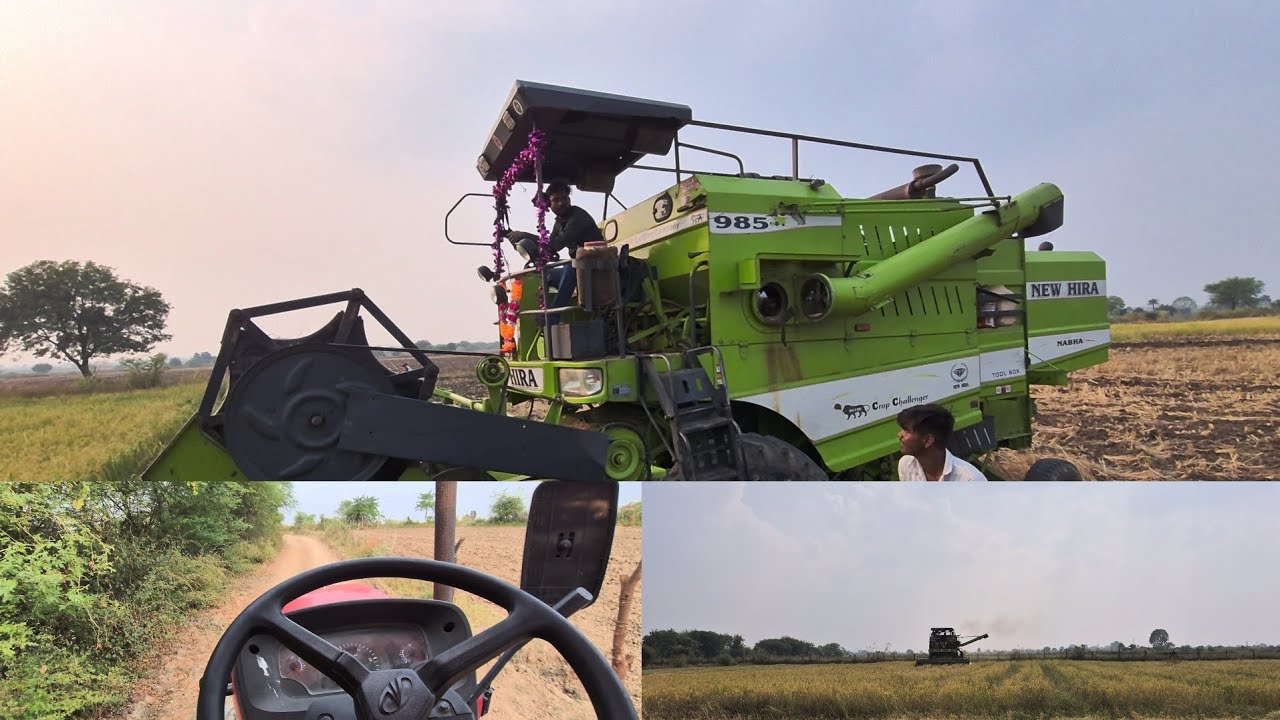 Farming vlog /combine work