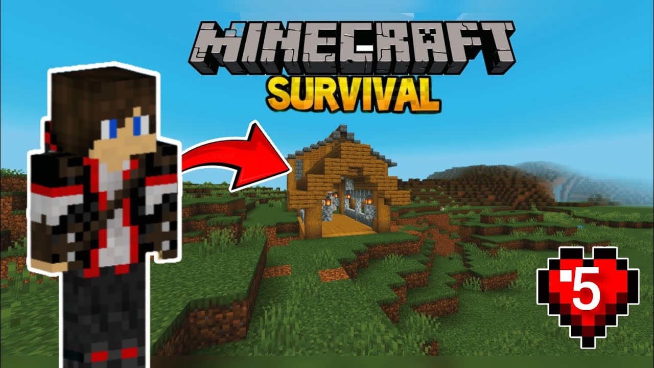 Minecraft survival series I Build A Bridge Malayalam #minecraft episode 5