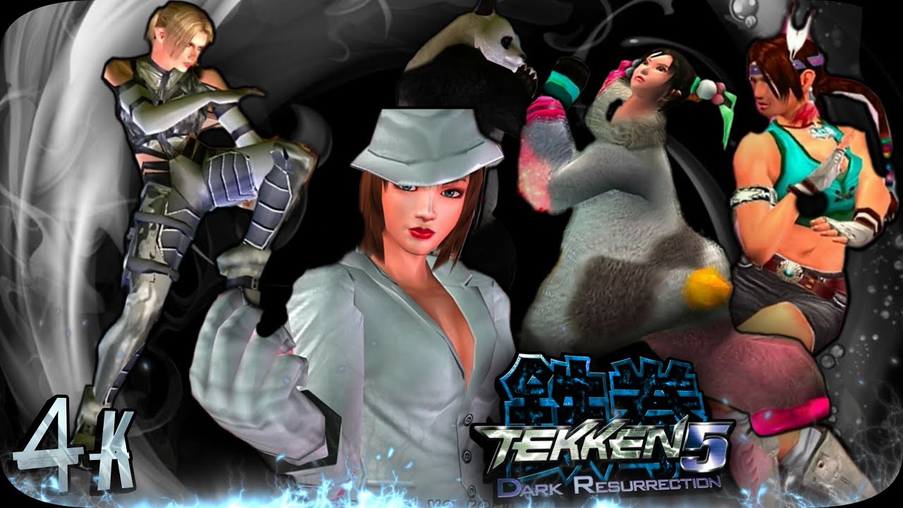 Team Anna Vs Mirror Nina Team Tekken 5 Dark Resurrection UHD 4K 60 FPS
