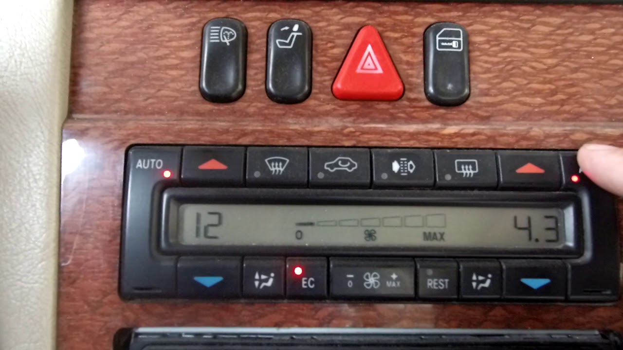 Чтение и расшифровка ошибок климат-контроля Mercedes W210.