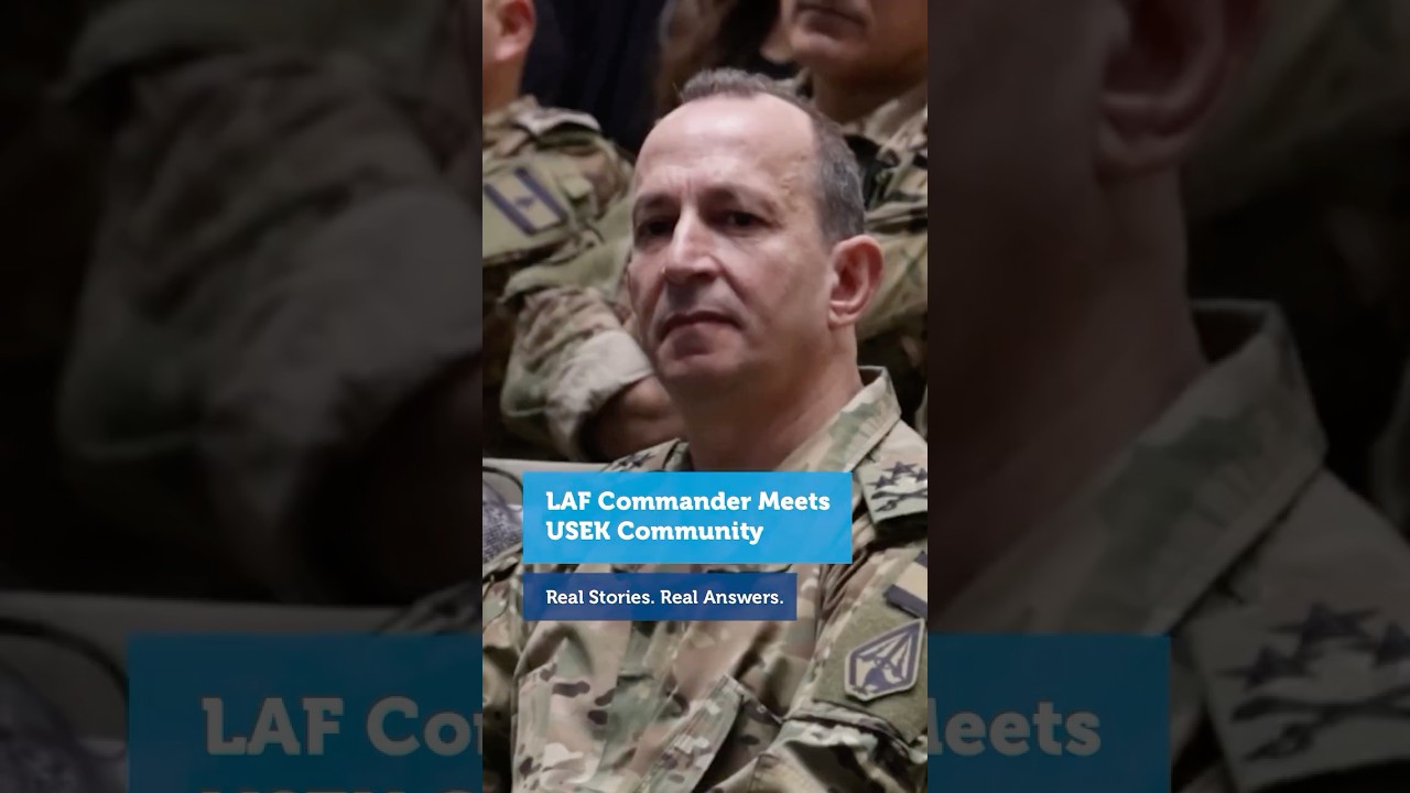 A First in Lebanon: An Inspiring Open Dialogue with LAF Commander Gen. Rodolph Haykal