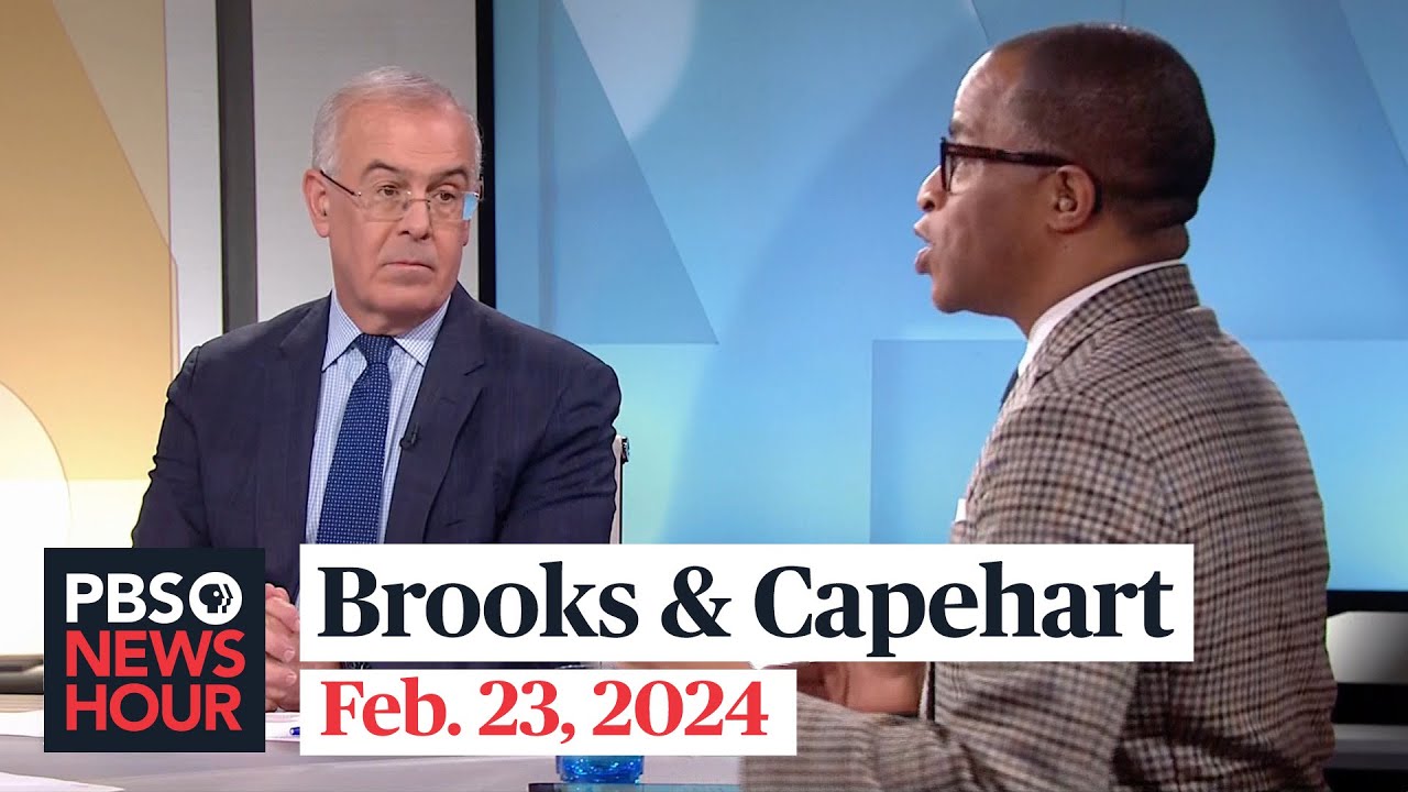 Brooks and Capehart on U.S. aid for Ukraine wavering on partisan battle lines