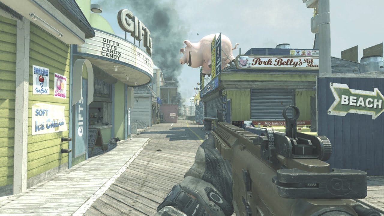 Modern Warfare 3 (2011): REMEMBER BOARDWALK (DLC MAP)?