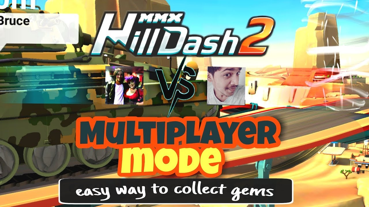 MMX HILL DASH 2 - ⚡ MULTIPLAYER MODE ⚡ | Easiest Way To Collect 💎Gems💎 | Hutch Games | Remo Singh