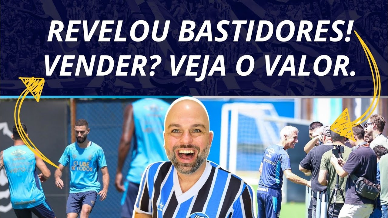 REVELOU BASTIDORES! | VALE VENDER? VEJA O VALOR | NARDONI E PEREZ CONFIRMADOS GRÊMIO. 