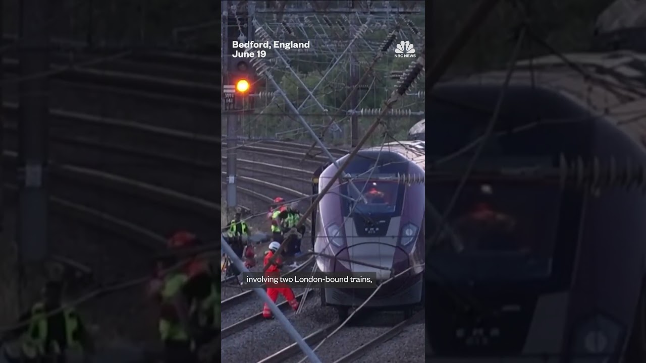 At least one person killed after two passenger trains collide north of London