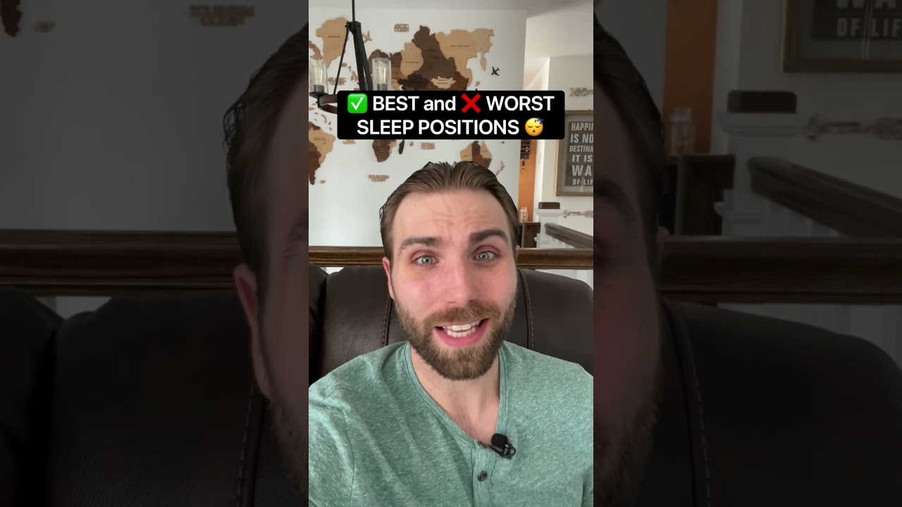 ✅ BEST and ❌ WORST SLEEP POSITIONS 😴