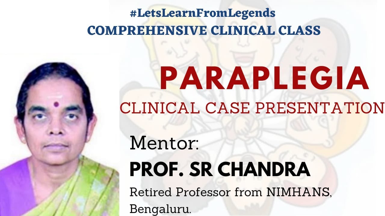 Paraplegia : Potts spine Clinical case presentation