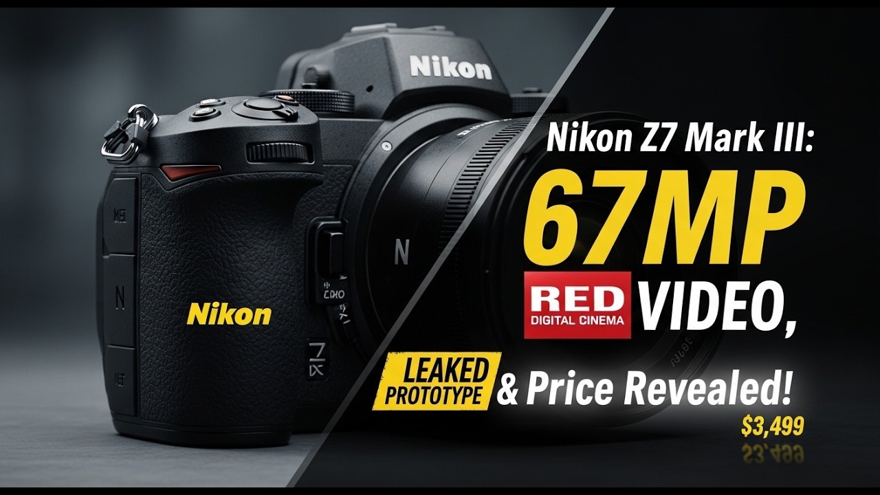 Nikon Z7 Mark III LEAKED: 67MP, RED Video, & Price Revealed!