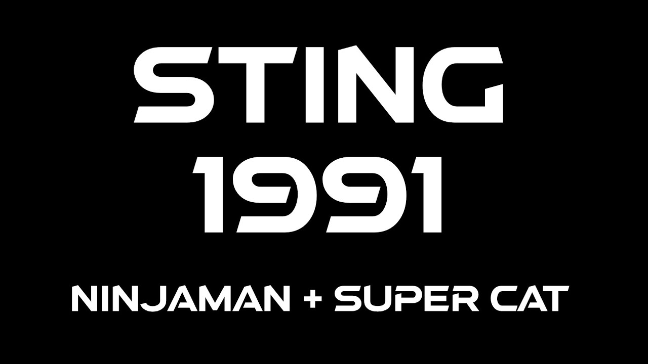 STING 1991 NINJAMAN & SUPERCAT