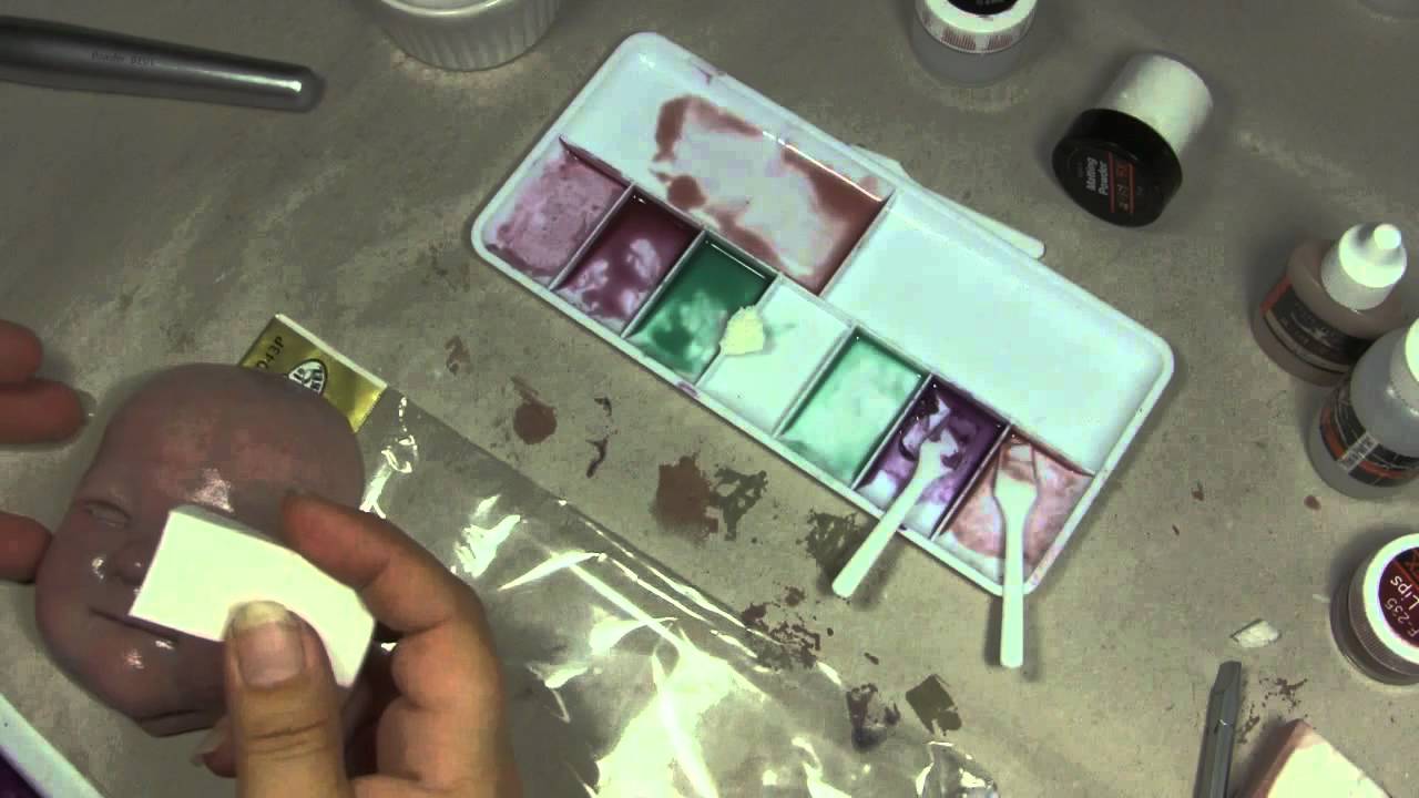 How to Paint with Platinum Silicone -  Part 8