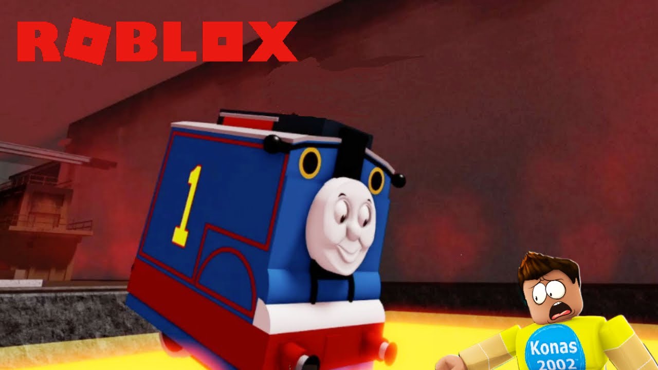 ROBLOX THOMAS THE CUBE LAVA JUMP ! || Геймплей Roblox || Konas2002