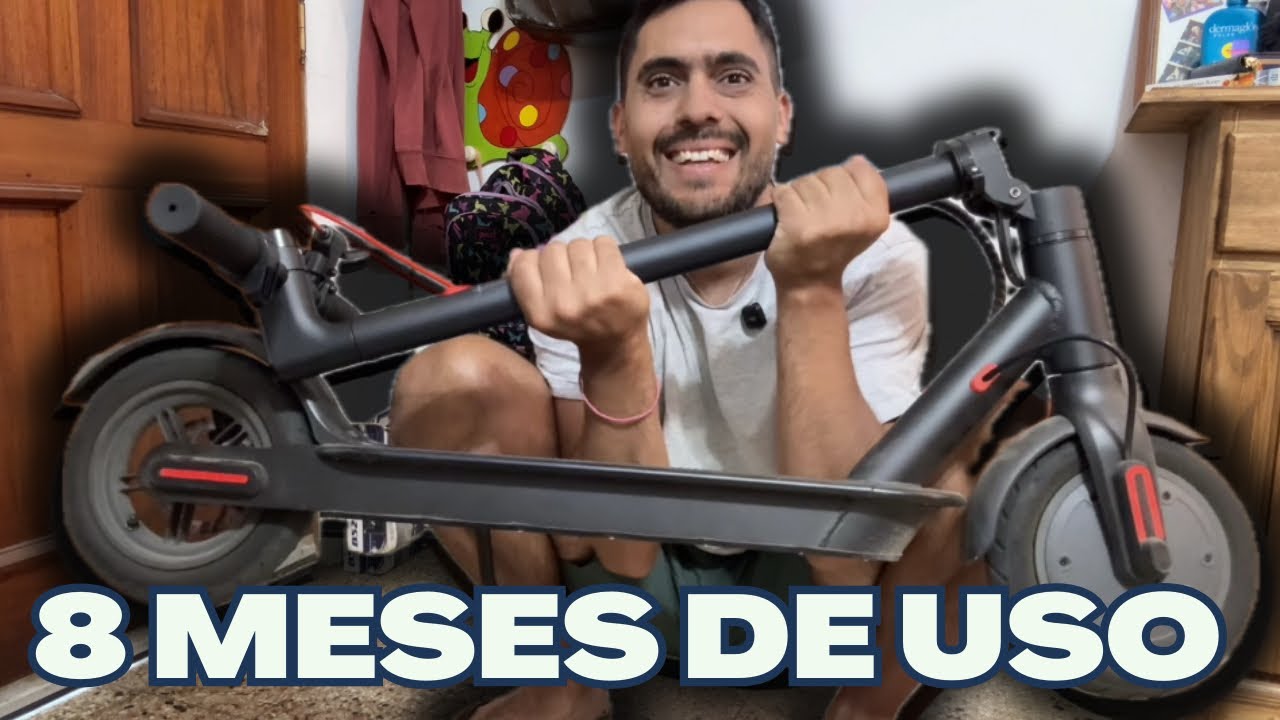 COMPRÉ EL MONOPATÍN MÁS BARATO , y después de 8 meses de uso , te cuento QUE ONDA !!!?? 