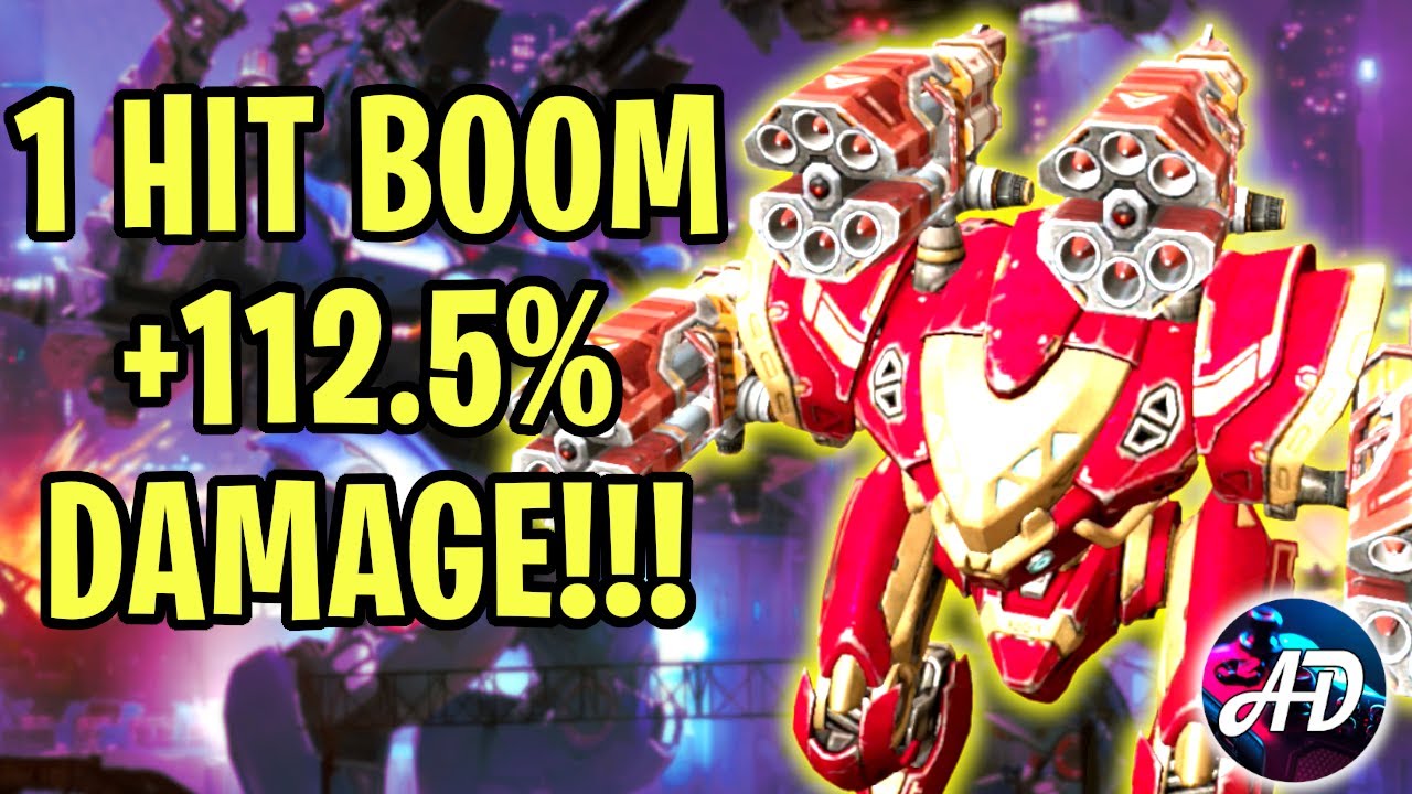 VORTEX SPECTRE With OVERDRIVE UNIT ONE HIT BOOM! | War Robots MK2 Gameplay WR