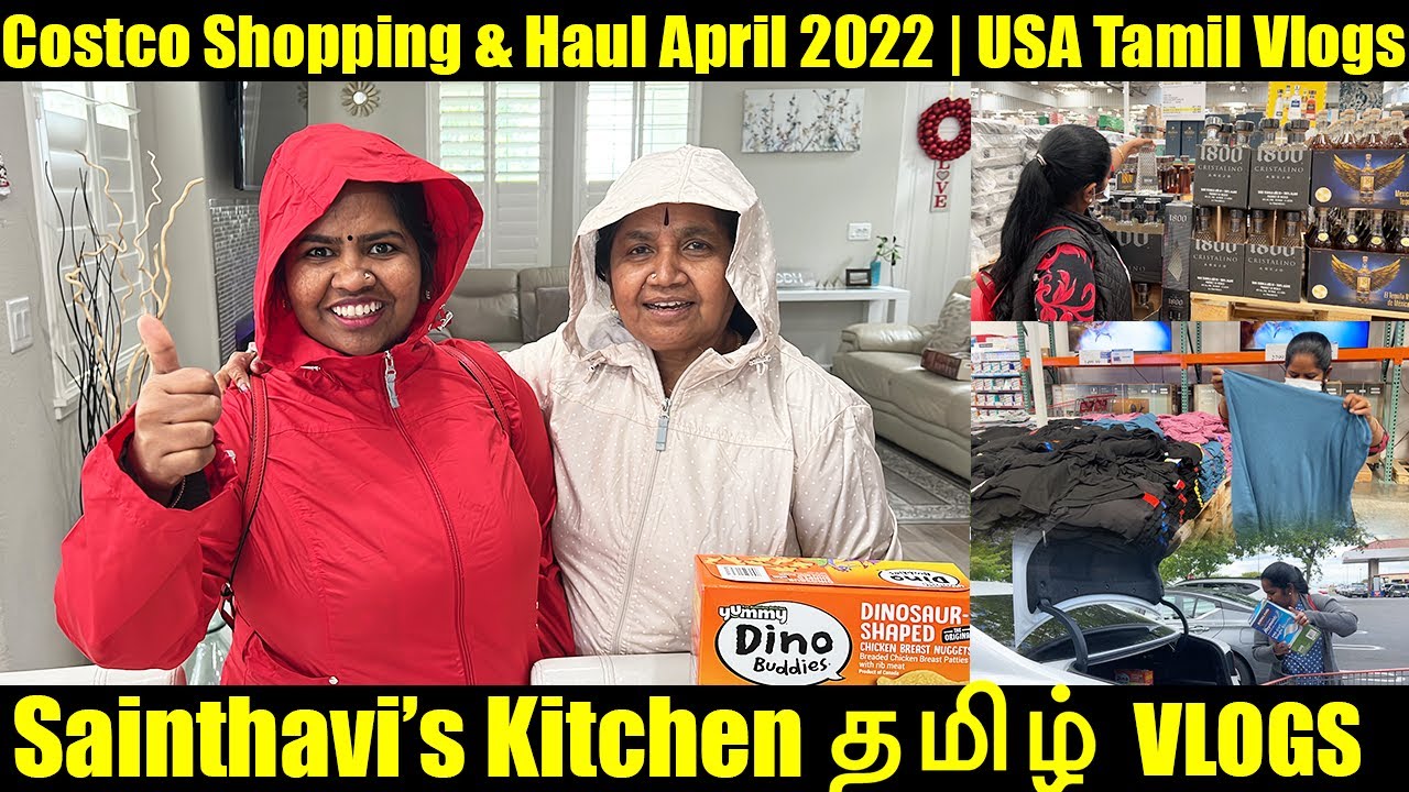 Costco Shopping & Haul April 2022  | USA Tamil Vlogs | Sainthavi's Kitchen