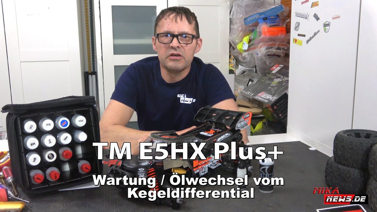 Wartung - Ölwechsel vom Kegeldifferential am Team Magic E5HX Plus+ 4S