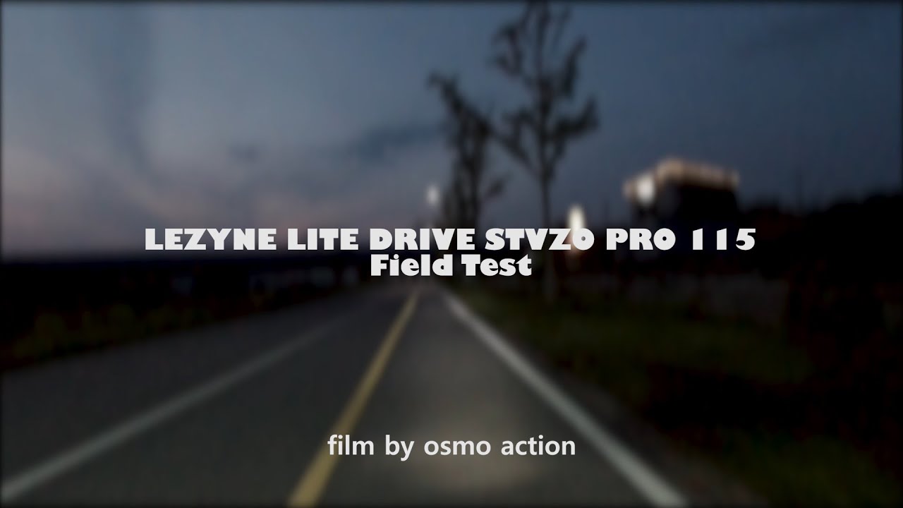 lezyne lite drive stvzo 115 pro field test