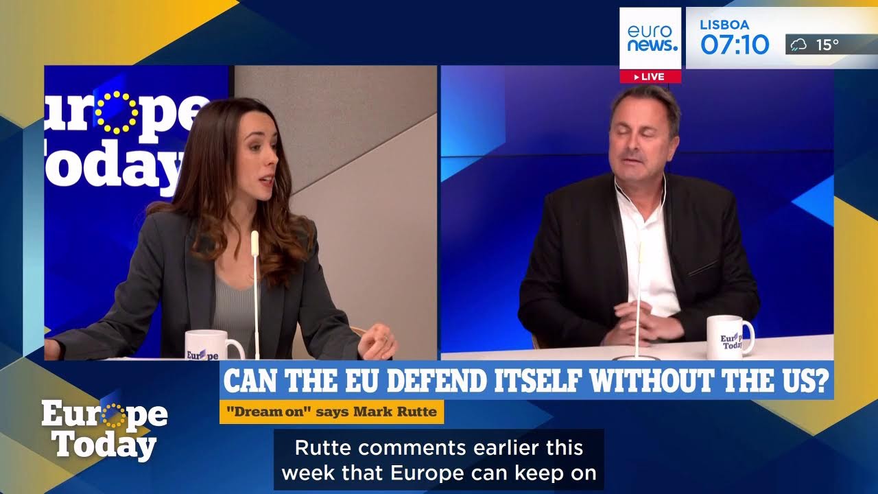 Watch Live Europe Today, your new live morning show