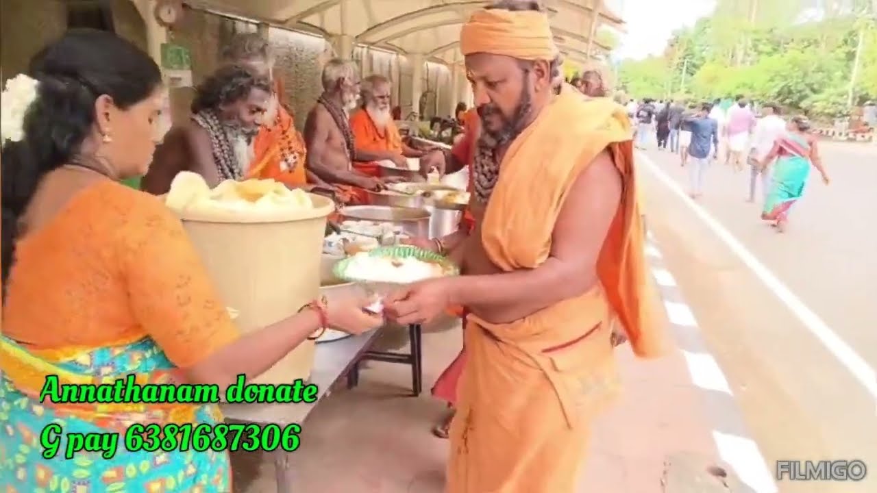 May 26 (2025) தினம்தோறும் சாதுக்கள் அன்னதானம் ||  daily annathanam in tiruvannamalai🙏