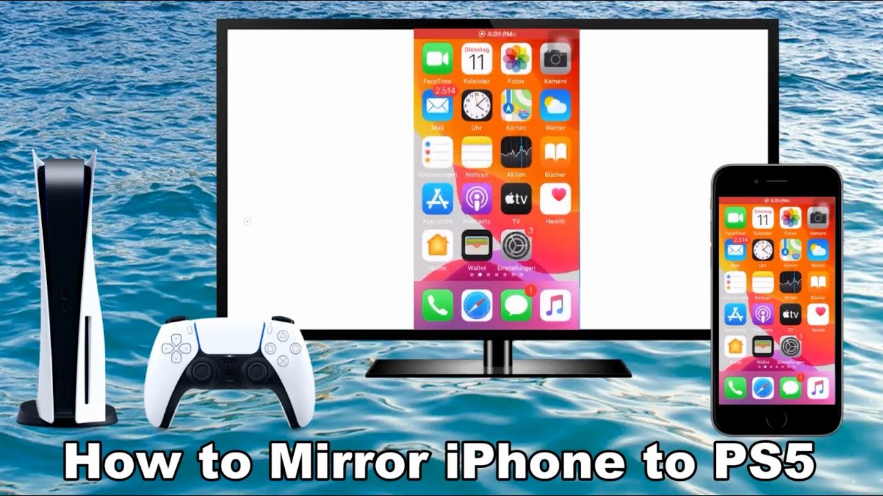 How to Mirror iPhone to PS5