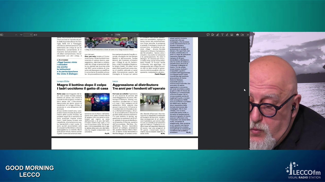 Good Morning Lecco | Rassegna Stampa del 6 Febbraio 2025