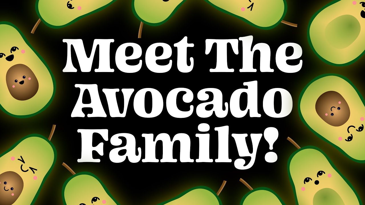 Dance With The Avocado Family! 🥑🥑🥑 Baby Sensory Video