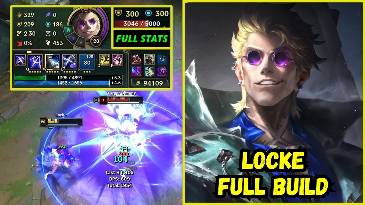 Locke Full Build - Patch 26.13 - League of Legends