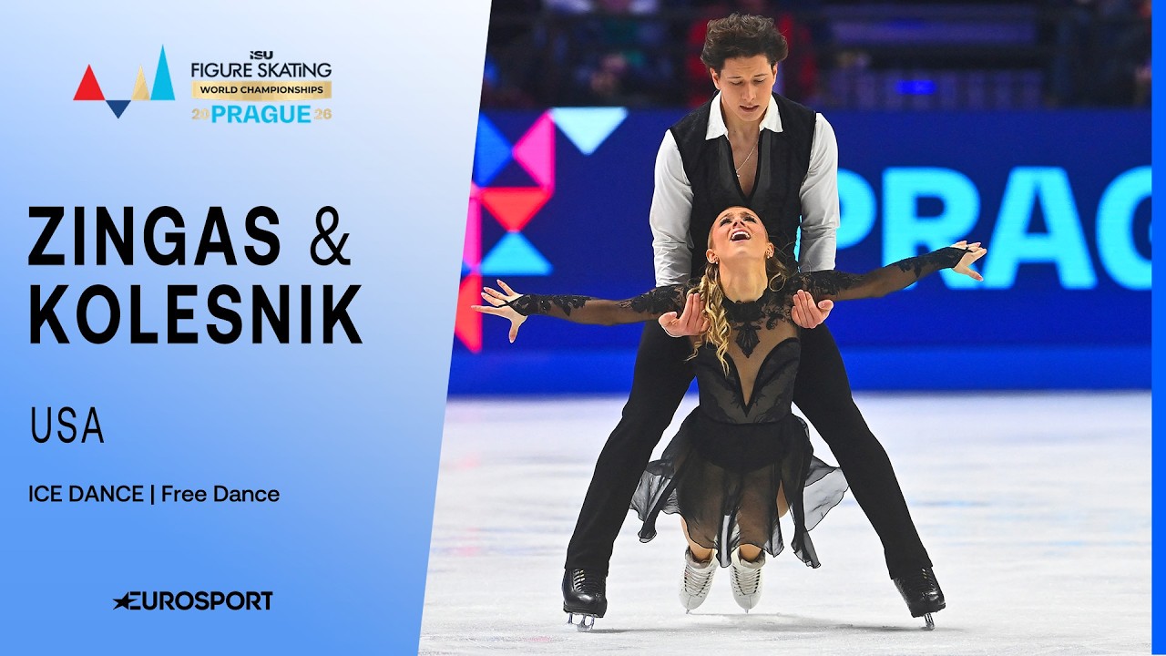 Emilea ZINGAS / Vadym KOLESNIK (USA) | Ice Dance Free Dance | World Championships 2026