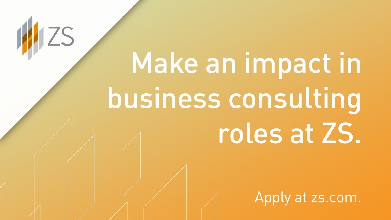 Business consulting At ZS: learn how ZS recruits and interviews talent