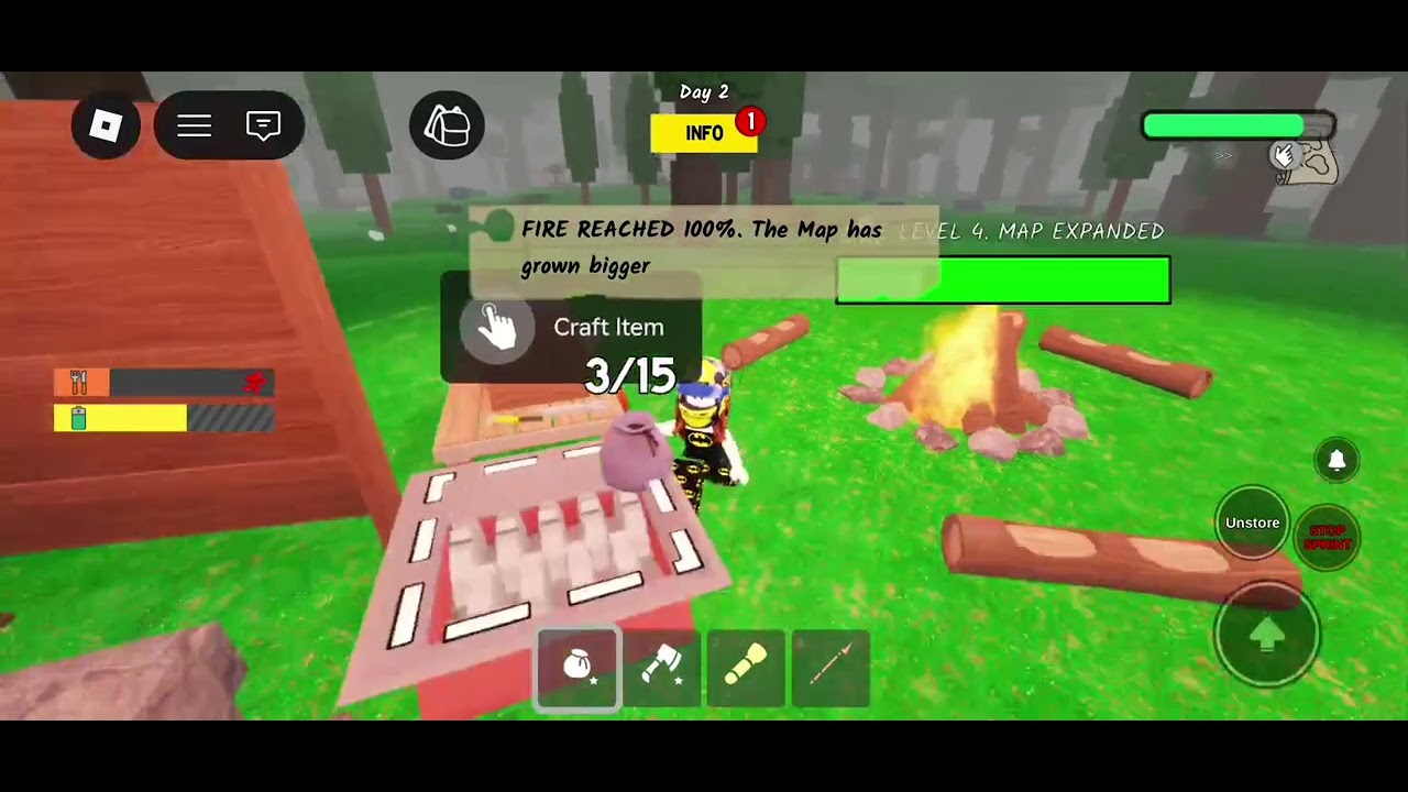 99nigts in the forest with my fan #Jupiter #Roblox #fan
