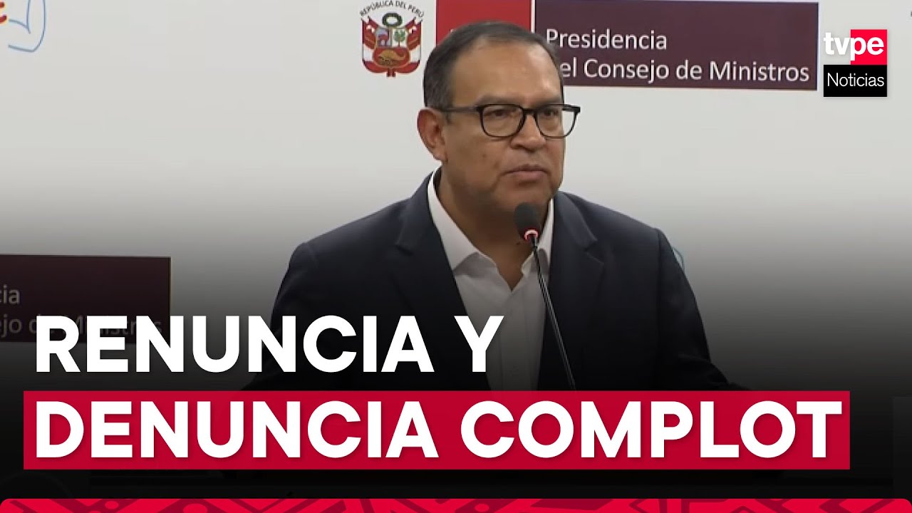 Alberto Otárola renunció a la PCM
