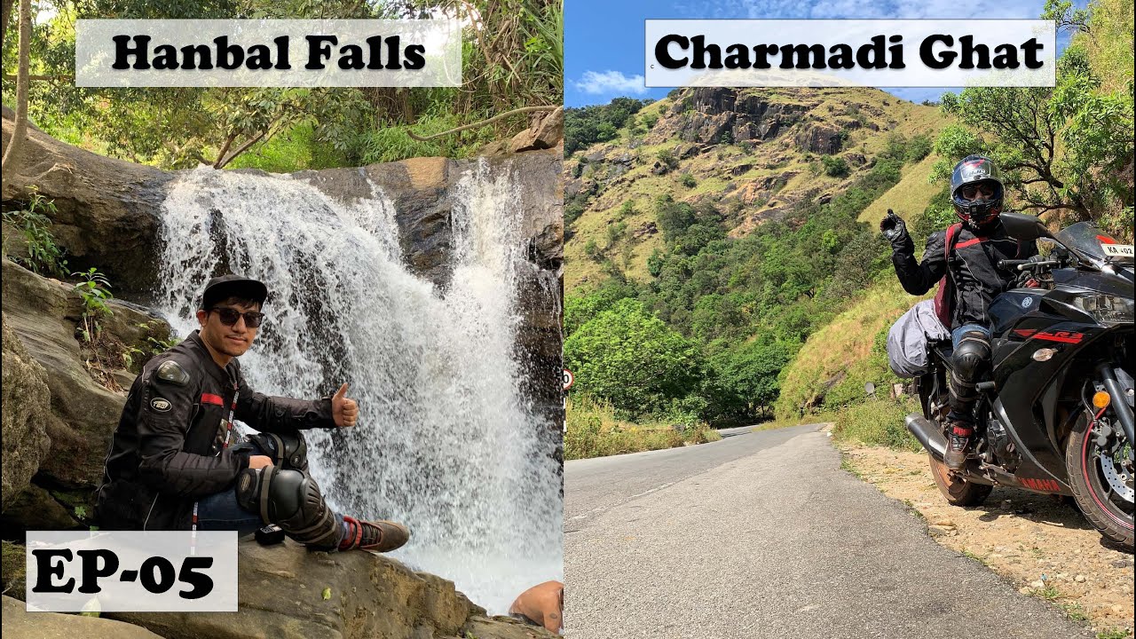 Riding to Charmadi Ghat and Hanbal Falls | 500KMs Bike ride in a day | Exploring Chikmagalur EP-04