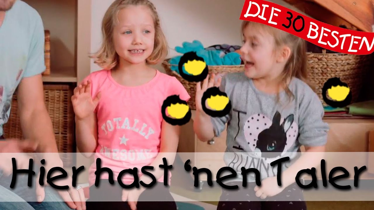 🌺 Hier hast ´nen Taler- Singen, Tanzen und Bewegen || Kinderlieder