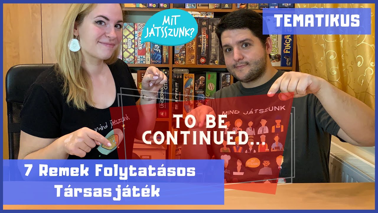 7 Remek Folytatásos Társasjáték