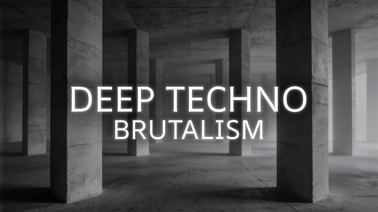Dub Deep Techno Mix 2026 | Brutalism Style | Cinematic 4K Visuals