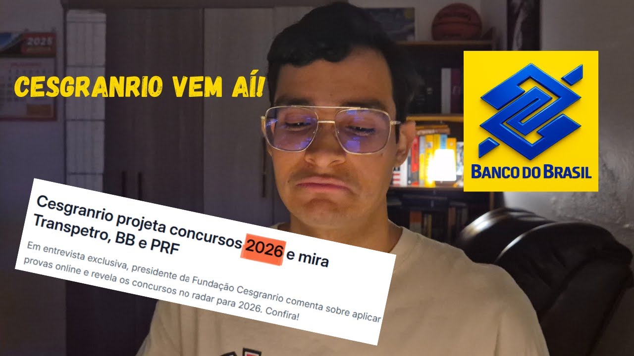 CESGRANRIO CONTINUARÁ SENDO A BANCA DO PRÓXIMO CONCURSO DO BANCO DO BRASIL?