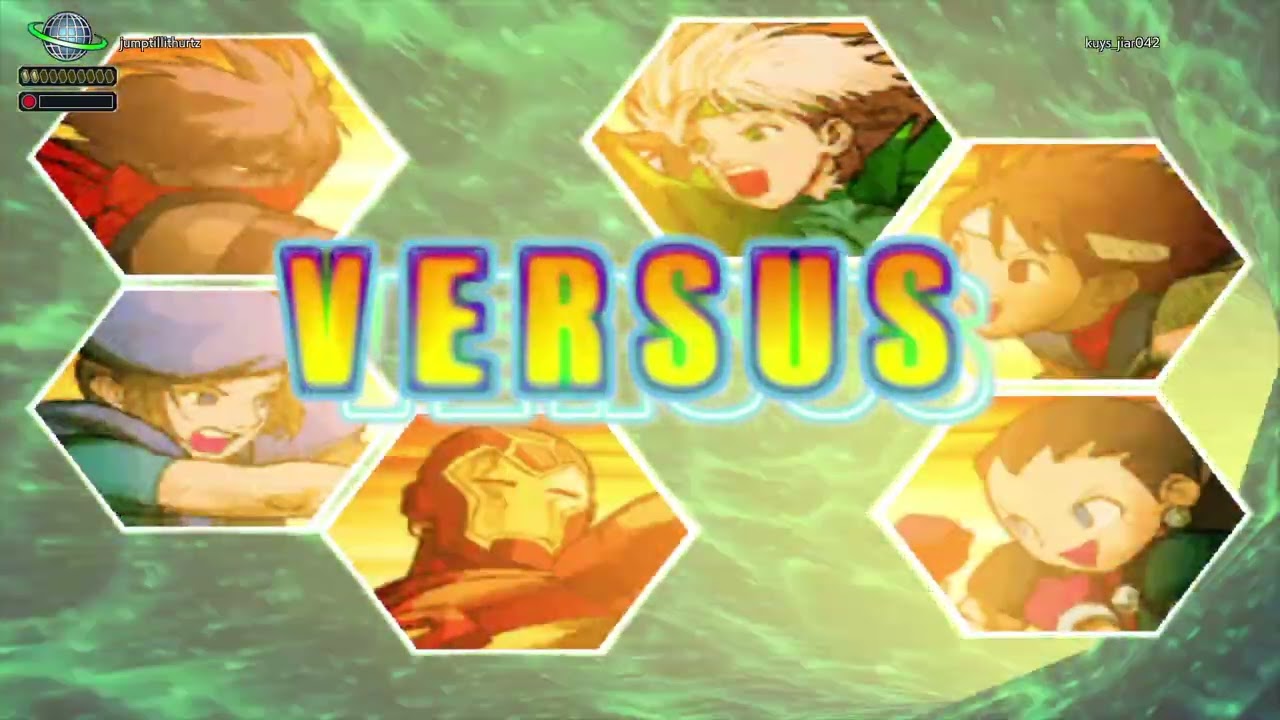 Честный рейтинговый матч в Marvel Vs Capcom 2 #marvelvscapcomfightingcollection #marvelvscapcom2