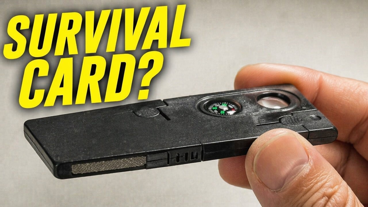 Tactical Credit Card Survival Tool by Survival Hax Review