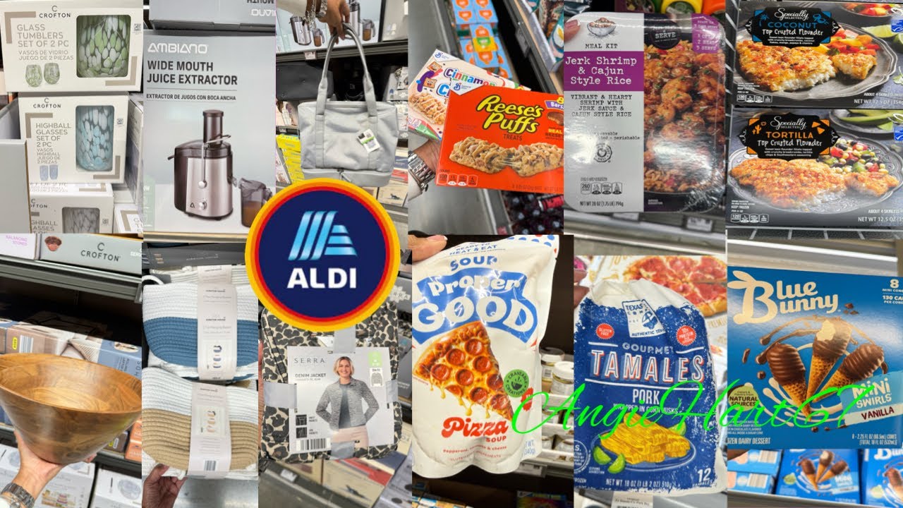 ALDI 💐WEEKLY LIMITED FINDS!! #groceryshopping #houseware #casualwear @AngieHart67 #aldi 