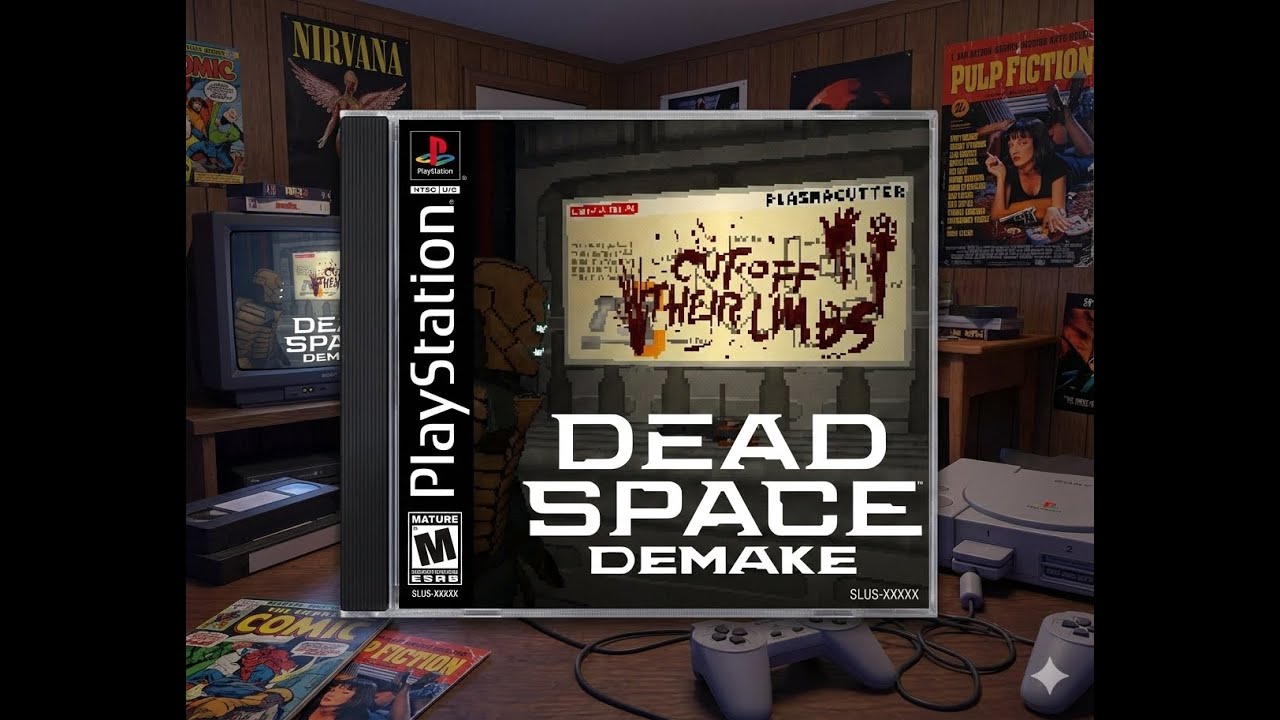 O TERROR NO ESPAÇO VOLTOU... AO PS1!  | Dead Space Demake: Medo em 32-Bits! (Capital Nerd!) #demake