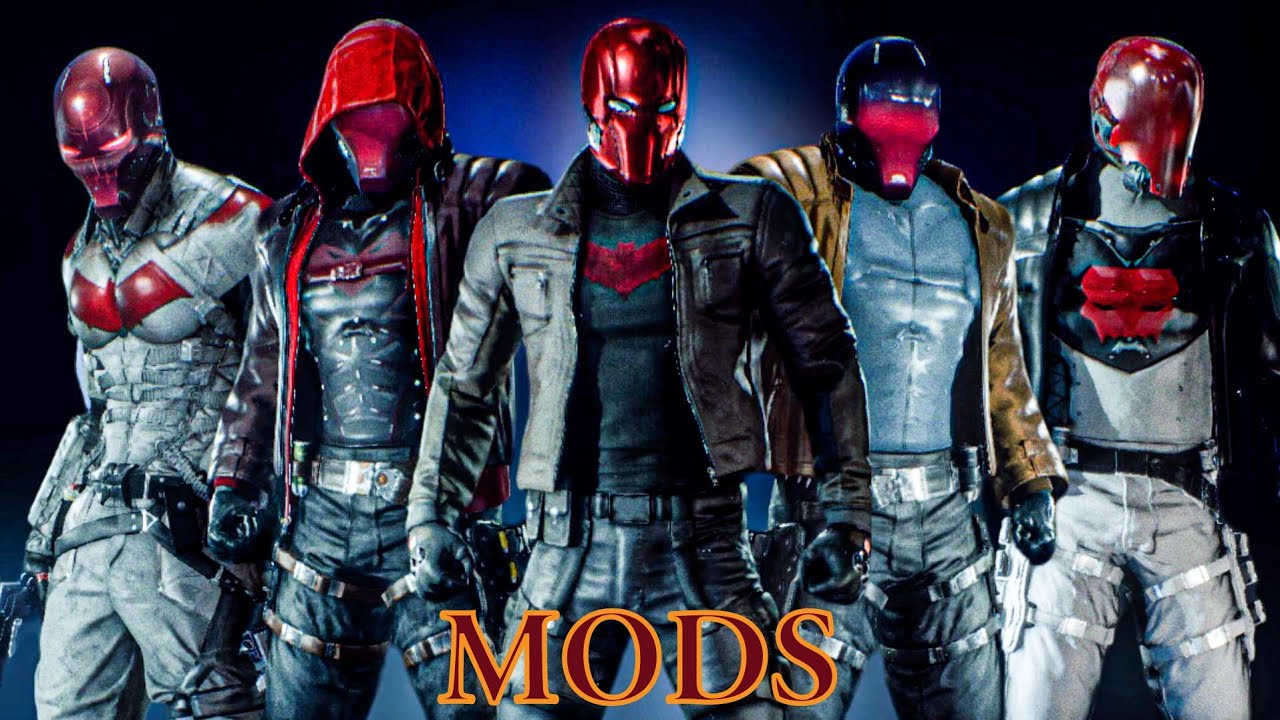 Most Popular Red Hood MOD Concepts Till Date | Full DLC Episode | Arkham Knight Mods