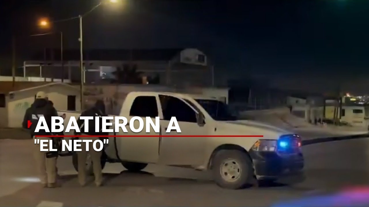 Policías ABATEN a 