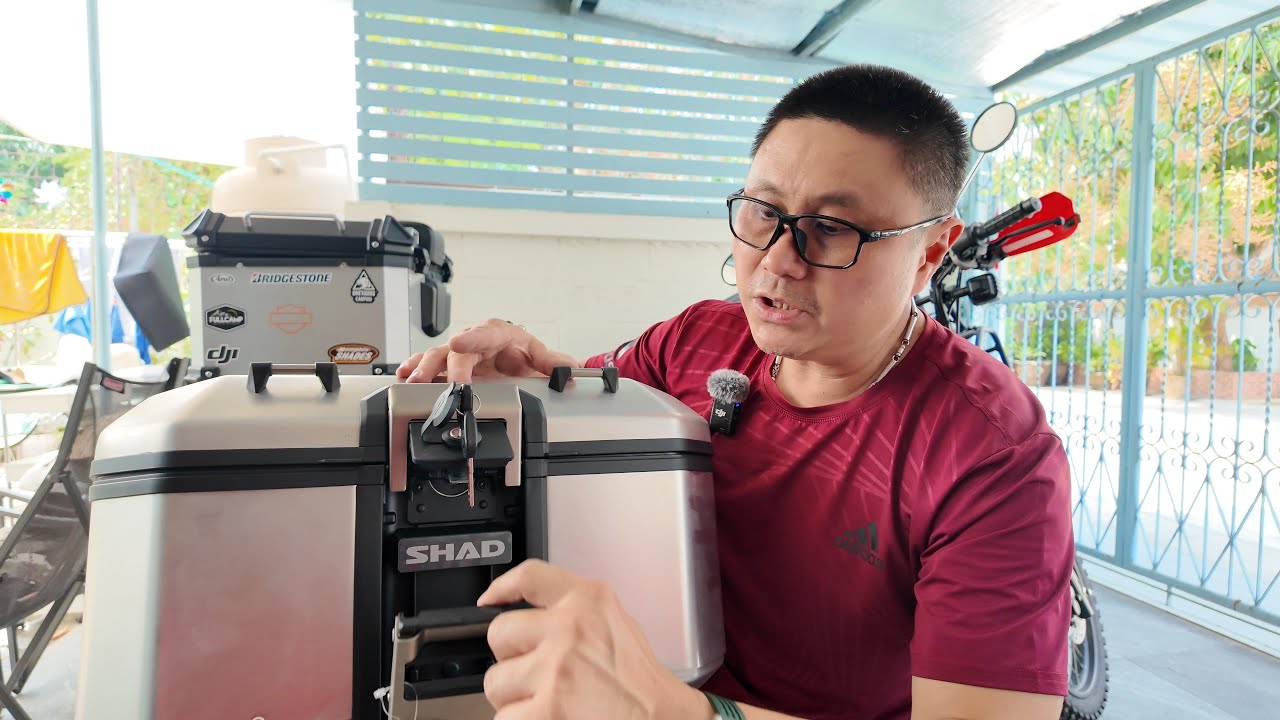 ปี๊บกล่องหลัง  Shad TR55
