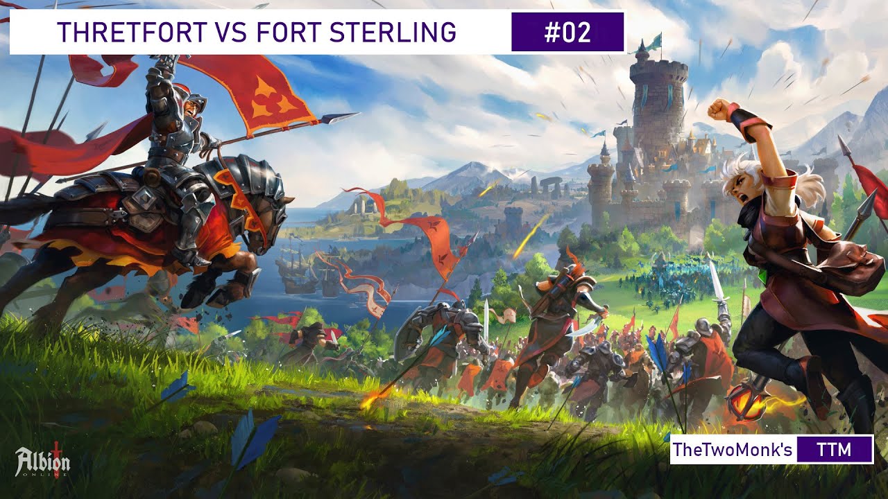 [#02] Thretfort vs Fort Sterling | Albion Online