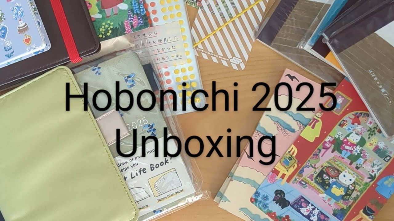 Hobonichi 2025 Unboxing 💥