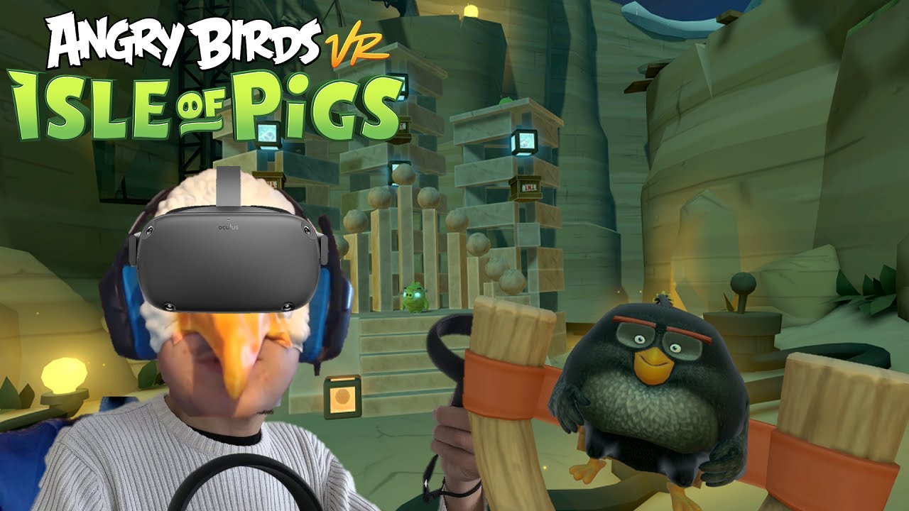 Eagle Gaming | Angry Birds VR Isle of Pigs, Episode 3: SPOOKY SCIENCE
